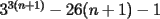 TEX: $3^{3(n+1)}-26(n+1)-1$