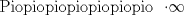 TEX: <br />\noindent Piopiopiopiopiopiopio $\ \cdot \infty $<br />