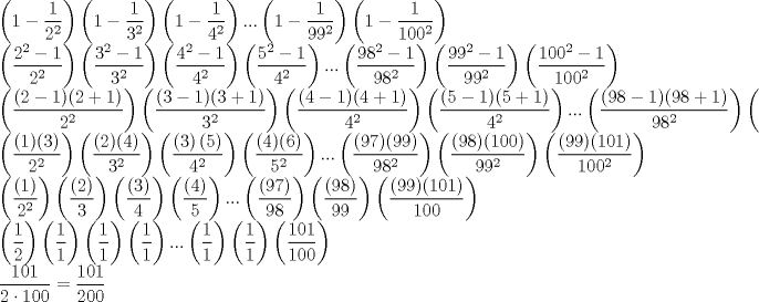 TEX: % MathType!MTEF!2!1!+-<br />% feaagaart1ev2aaatCvAUfeBSjuyZL2yd9gzLbvyNv2CaerbuLwBLn<br />% hiov2DGi1BTfMBaeXatLxBI9gBaerbd9wDYLwzYbItLDharqqtubsr<br />% 4rNCHbGeaGqiVu0Je9sqqrpepC0xbbL8F4rqqrFfpeea0xe9Lq-Jc9<br />% vqaqpepm0xbba9pwe9Q8fs0-yqaqpepae9pg0FirpepeKkFr0xfr-x<br />% fr-xb9adbaqaaeGaciGaaiaabeqaamaabaabaaGceaqabeaaqaaaaa<br />% aaaaWdbmaabmaapaqaa8qacaaIXaGaeyOeI0YaaSaaa8aabaWdbiaa<br />% igdaa8aabaWdbiaaikdapaWaaWbaaSqabeaapeGaaGOmaaaaaaaaki<br />% aawIcacaGLPaaadaqadaWdaeaapeGaaGymaiabgkHiTmaalaaapaqa<br />% a8qacaaIXaaapaqaa8qacaaIZaWdamaaCaaaleqabaWdbiaaikdaaa<br />% aaaaGccaGLOaGaayzkaaWaaeWaa8aabaWdbiaaigdacqGHsisldaWc<br />% aaWdaeaapeGaaGymaaWdaeaapeGaaGina8aadaahaaWcbeqaa8qaca<br />% aIYaaaaaaaaOGaayjkaiaawMcaaiaac6cacaGGUaGaaiOlamaabmaa<br />% paqaa8qacaaIXaGaeyOeI0YaaSaaa8aabaWdbiaaigdaa8aabaWdbi<br />% aaiMdacaaI5aWdamaaCaaaleqabaWdbiaaikdaaaaaaaGccaGLOaGa<br />% ayzkaaWaaeWaa8aabaWdbiaaigdacqGHsisldaWcaaWdaeaapeGaaG<br />% ymaaWdaeaapeGaaGymaiaaicdacaaIWaWdamaaCaaaleqabaWdbiaa<br />% ikdaaaaaaaGccaGLOaGaayzkaaaabaWaaeWaa8aabaWdbmaalaaapa<br />% qaa8qacaaIYaWdamaaCaaaleqabaWdbiaaikdaaaGcpaGaeyOeI0Yd<br />% biaaigdaa8aabaWdbiaaikdapaWaaWbaaSqabeaapeGaaGOmaaaaaa<br />% aakiaawIcacaGLPaaadaqadaWdaeaapeWaaSaaa8aabaWdbiaaioda<br />% paWaaWbaaSqabeaapeGaaGOmaaaak8aacqGHsislpeGaaGymaaWdae<br />% aapeGaaG4ma8aadaahaaWcbeqaa8qacaaIYaaaaaaaaOGaayjkaiaa<br />% wMcaamaabmaapaqaa8qadaWcaaWdaeaapeGaaGina8aadaahaaWcbe<br />% qaa8qacaaIYaaaaOWdaiabgkHiT8qacaaIXaaapaqaa8qacaaI0aWd<br />% amaaCaaaleqabaWdbiaaikdaaaaaaaGccaGLOaGaayzkaaWaaeWaa8<br />% aabaWdbmaalaaapaqaaiaaiwdadaahaaWcbeqaa8qacaaIYaaaaOWd<br />% aiabgkHiT8qacaaIXaaapaqaa8qacaaI0aWdamaaCaaaleqabaWdbi<br />% aaikdaaaaaaaGccaGLOaGaayzkaaGaaiOlaiaac6cacaGGUaWaaeWa<br />% a8aabaWdbmaalaaapaqaaiaaiMdacaaI4aWaaWbaaSqabeaapeGaaG<br />% Omaaaak8aacqGHsislpeGaaGymaaWdaeaacaaI5aGaaGioamaaCaaa<br />% leqabaWdbiaaikdaaaaaaaGccaGLOaGaayzkaaWaaeWaa8aabaWdbm<br />% aalaaapaqaa8qacaaI5aGaaGyoa8aadaahaaWcbeqaa8qacaaIYaaa<br />% aOWdaiabgkHiT8qacaaIXaaapaqaa8qacaaI5aGaaGyoa8aadaahaa<br />% Wcbeqaa8qacaaIYaaaaaaaaOGaayjkaiaawMcaamaabmaapaqaa8qa<br />% daWcaaWdaeaacaaIXaGaaGimaiaaicdadaahaaWcbeqaa8qacaaIYa<br />% aaaOWdaiabgkHiT8qacaaIXaaapaqaa8qacaaIXaGaaGimaiaaicda<br />% paWaaWbaaSqabeaapeGaaGOmaaaaaaaakiaawIcacaGLPaaaaeaada<br />% qadaWdaeaapeWaaSaaa8aabaWdbiaacIcacaaIYaGaeyOeI0IaaGym<br />% aiaacMcacaGGOaGaaGOmaiabgUcaRiaaigdacaGGPaaapaqaa8qaca<br />% aIYaWdamaaCaaaleqabaWdbiaaikdaaaaaaaGccaGLOaGaayzkaaWa<br />% aeWaa8aabaWdbmaalaaapaqaa8qacaGGOaGaaG4maiabgkHiTiaaig<br />% dacaGGPaGaaiikaiaaiodacqGHRaWkcaaIXaGaaiykaaWdaeaapeGa<br />% aG4ma8aadaahaaWcbeqaa8qacaaIYaaaaaaaaOGaayjkaiaawMcaam<br />% aabmaapaqaa8qadaWcaaWdaeaapeGaaiikaiaaisdacqGHsislcaaI<br />% XaGaaiykaiaacIcacaaI0aGaey4kaSIaaGymaiaacMcaa8aabaWdbi<br />% aaisdapaWaaWbaaSqabeaapeGaaGOmaaaaaaaakiaawIcacaGLPaaa<br />% daqadaWdaeaapeWaaSaaa8aabaWdbiaacIcacaaI1aGaeyOeI0IaaG<br />% ymaiaacMcacaGGOaGaaGynaiabgUcaRiaaigdacaGGPaaapaqaa8qa<br />% caaI0aWdamaaCaaaleqabaWdbiaaikdaaaaaaaGccaGLOaGaayzkaa<br />% GaaiOlaiaac6cacaGGUaWaaeWaa8aabaWdbmaalaaapaqaa8qacaGG<br />% OaGaaGyoaiaaiIdacqGHsislcaaIXaGaaiykaiaacIcacaaI5aGaaG<br />% ioaiabgUcaRiaaigdacaGGPaaapaqaaiaaiMdacaaI4aWaaWbaaSqa<br />% beaapeGaaGOmaaaaaaaakiaawIcacaGLPaaadaqadaWdaeaapeWaaS<br />% aaa8aabaGaaiikaiaaiMdacaaI5aGaeyOeI0IaaGymaiaacMcacaGG<br />% OaGaaGyoaiaaiMdacqGHRaWkcaaIXaGaaiykaaqaa8qacaaI5aGaaG<br />% yoa8aadaahaaWcbeqaa8qacaaIYaaaaaaaaOGaayjkaiaawMcaamaa<br />% bmaapaqaa8qadaWcaaWdaeaapeGaaiikaiaaigdacaaIWaGaaGimai<br />% abgkHiTiaaigdacaGGPaGaaiikaiaaigdacaaIWaGaaGimaiabgUca<br />% RiaaigdacaGGPaaapaqaa8qacaaIXaGaaGimaiaaicdapaWaaWbaaS<br />% qabeaapeGaaGOmaaaaaaaakiaawIcacaGLPaaaaeaadaqadaWdaeaa<br />% peWaaSaaa8aabaWdbiaacIcacaaIXaGaaiykaiaacIcacaaIZaGaai<br />% ykaaWdaeaapeGaaGOma8aadaahaaWcbeqaa8qacaaIYaaaaaaaaOGa<br />% ayjkaiaawMcaamaabmaapaqaa8qadaWcaaWdaeaapeGaaiikaiaaik<br />% dacaGGPaGaaiikaiaaisdacaGGPaaapaqaa8qacaaIZaWdamaaCaaa<br />% leqabaWdbiaaikdaaaaaaaGccaGLOaGaayzkaaWaaeWaa8aabaWdbm<br />% aalaaapaqaa8qadaqadaqaaiaaiodaaiaawIcacaGLPaaacaGGOaGa<br />% aGynaiaacMcaa8aabaWdbiaaisdapaWaaWbaaSqabeaapeGaaGOmaa<br />% aaaaaakiaawIcacaGLPaaadaqadaWdaeaapeWaaSaaa8aabaWdbiaa<br />% cIcacaaI0aGaaiykaiaacIcacaaI2aGaaiykaaWdaeaacaaI1aWaaW<br />% baaSqabeaapeGaaGOmaaaaaaaakiaawIcacaGLPaaacaGGUaGaaiOl<br />% aiaac6cadaqadaWdaeaapeWaaSaaa8aabaWdbiaacIcacaaI5aGaaG<br />% 4naiaacMcacaGGOaGaaGyoaiaaiMdacaGGPaaapaqaaiaaiMdacaaI<br />% 4aWaaWbaaSqabeaapeGaaGOmaaaaaaaakiaawIcacaGLPaaadaqada<br />% WdaeaapeWaaSaaa8aabaGaaiikaiaaiMdacaaI4aGaaiykaiaacIca<br />% caaIXaGaaGimaiaaicdacaGGPaaabaWdbiaaiMdacaaI5aWdamaaCa<br />% aaleqabaWdbiaaikdaaaaaaaGccaGLOaGaayzkaaWaaeWaa8aabaWd<br />% bmaalaaapaqaa8qacaGGOaGaaGyoaiaaiMdacaGGPaGaaiikaiaaig<br />% dacaaIWaGaaGymaiaacMcaa8aabaWdbiaaigdacaaIWaGaaGima8aa<br />% daahaaWcbeqaa8qacaaIYaaaaaaaaOGaayjkaiaawMcaaaqaamaabm<br />% aapaqaa8qadaWcaaWdaeaapeGaaiikaiaaigdacaGGPaaapaqaa8qa<br />% caaIYaWdamaaCaaaleqabaWdbiaaikdaaaaaaaGccaGLOaGaayzkaa<br />% WaaeWaa8aabaWdbmaalaaapaqaa8qacaGGOaGaaGOmaiaacMcaa8aa<br />% baWdbiaaiodaaaaacaGLOaGaayzkaaWaaeWaa8aabaWdbmaalaaapa<br />% qaa8qadaqadaqaaiaaiodaaiaawIcacaGLPaaaa8aabaWdbiaaisda<br />% aaaacaGLOaGaayzkaaWaaeWaa8aabaWdbmaalaaapaqaa8qacaGGOa<br />% GaaGinaiaacMcaa8aabaGaaGynaaaaa8qacaGLOaGaayzkaaGaaiOl<br />% aiaac6cacaGGUaWaaeWaa8aabaWdbmaalaaapaqaa8qacaGGOaGaaG<br />% yoaiaaiEdacaGGPaaapaqaaiaaiMdacaaI4aaaaaWdbiaawIcacaGL<br />% PaaadaqadaWdaeaapeWaaSaaa8aabaGaaiikaiaaiMdacaaI4aGaai<br />% ykaaqaa8qacaaI5aGaaGyoaaaaaiaawIcacaGLPaaadaqadaWdaeaa<br />% peWaaSaaa8aabaWdbiaacIcacaaI5aGaaGyoaiaacMcacaGGOaGaaG<br />% ymaiaaicdacaaIXaGaaiykaaWdaeaapeGaaGymaiaaicdacaaIWaaa<br />% aaGaayjkaiaawMcaaaqaamaabmaapaqaa8qadaWcaaWdaeaacaaIXa<br />% aabaWdbiaaikdaaaaacaGLOaGaayzkaaWaaeWaa8aabaWdbmaalaaa<br />% paqaa8qacaaIXaaapaqaa8qacaaIXaaaaaGaayjkaiaawMcaamaabm<br />% aapaqaa8qadaWcaaWdaeaacaaIXaaabaWdbiaaigdaaaaacaGLOaGa<br />% ayzkaaWaaeWaa8aabaWdbmaalaaapaqaaiaaigdaaeaacaaIXaaaaa<br />% WdbiaawIcacaGLPaaacaGGUaGaaiOlaiaac6cadaqadaWdaeaapeWa<br />% aSaaa8aabaGaaGymaaqaaiaaigdaaaaapeGaayjkaiaawMcaamaabm<br />% aapaqaa8qadaWcaaWdaeaacaaIXaaabaGaaGymaaaaa8qacaGLOaGa<br />% ayzkaaWaaeWaa8aabaWdbmaalaaapaqaa8qacaaIXaGaaGimaiaaig<br />% daa8aabaWdbiaaigdacaaIWaGaaGimaaaaaiaawIcacaGLPaaaaeaa<br />% daWcaaqaaiaaigdacaaIWaGaaGymaaqaaiaaikdacqGHflY1caaIXa<br />% GaaGimaiaaicdaaaGaeyypa0ZaaSaaaeaacaaIXaGaaGimaiaaigda<br />% aeaacaaIYaGaaGimaiaaicdaaaaaaaa!8721!<br />\[<br />\begin{array}{l}<br /> \left( {1 - \dfrac{1}{{2^2 }}} \right)\left( {1 - \dfrac{1}{{3^2 }}} \right)\left( {1 - \dfrac{1}{{4^2 }}} \right)...\left( {1 - \dfrac{1}{{99^2 }}} \right)\left( {1 - \dfrac{1}{{100^2 }}} \right) \\ <br /> \left( {\dfrac{{2^2  - 1}}{{2^2 }}} \right)\left( {\dfrac{{3^2  - 1}}{{3^2 }}} \right)\left( {\dfrac{{4^2  - 1}}{{4^2 }}} \right)\left( {\dfrac{{5^2  - 1}}{{4^2 }}} \right)...\left( {\dfrac{{98^2  - 1}}{{98^2 }}} \right)\left( {\dfrac{{99^2  - 1}}{{99^2 }}} \right)\left( {\dfrac{{100^2  - 1}}{{100^2 }}} \right) \\ <br /> \left( {\dfrac{{(2 - 1)(2 + 1)}}{{2^2 }}} \right)\left( {\dfrac{{(3 - 1)(3 + 1)}}{{3^2 }}} \right)\left( {\dfrac{{(4 - 1)(4 + 1)}}{{4^2 }}} \right)\left( {\dfrac{{(5 - 1)(5 + 1)}}{{4^2 }}} \right)...\left( {\dfrac{{(98 - 1)(98 + 1)}}{{98^2 }}} \right)\left( {\dfrac{{(99 - 1)(99 + 1)}}{{99^2 }}} \right)\left( {\dfrac{{(100 - 1)(100 + 1)}}{{100^2 }}} \right) \\ <br /> \left( {\dfrac{{(1)(3)}}{{2^2 }}} \right)\left( {\dfrac{{(2)(4)}}{{3^2 }}} \right)\left( {\dfrac{{\left( 3 \right)(5)}}{{4^2 }}} \right)\left( {\dfrac{{(4)(6)}}{{5^2 }}} \right)...\left( {\dfrac{{(97)(99)}}{{98^2 }}} \right)\left( {\dfrac{{(98)(100)}}{{99^2 }}} \right)\left( {\dfrac{{(99)(101)}}{{100^2 }}} \right) \\ <br /> \left( {\dfrac{{(1)}}{{2^2 }}} \right)\left( {\dfrac{{(2)}}{3}} \right)\left( {\dfrac{{\left( 3 \right)}}{4}} \right)\left( {\dfrac{{(4)}}{5}} \right)...\left( {\dfrac{{(97)}}{{98}}} \right)\left( {\dfrac{{(98)}}{{99}}} \right)\left( {\dfrac{{(99)(101)}}{{100}}} \right) \\ <br /> \left( {\dfrac{1}{2}} \right)\left( {\dfrac{1}{1}} \right)\left( {\dfrac{1}{1}} \right)\left( {\dfrac{1}{1}} \right)...\left( {\dfrac{1}{1}} \right)\left( {\dfrac{1}{1}} \right)\left( {\dfrac{{101}}{{100}}} \right) \\ <br /> \dfrac{{101}}{{2 \cdot 100}} = \dfrac{{101}}{{200}} \\ <br /> \end{array}<br />\]<br />