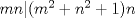 TEX: $mn|(m^2+n^2+1)n$