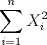 TEX: % MathType!MTEF!2!1!+-<br />% feaafiart1ev1aaatCvAUfeBSjuyZL2yd9gzLbvyNv2CaerbuLwBLn<br />% hiov2DGi1BTfMBaeXatLxBI9gBaerbd9wDYLwzYbItLDharqqtubsr<br />% 4rNCHbGeaGqiVu0Je9sqqrpepC0xbbL8F4rqqrFfpeea0xe9Lq-Jc9<br />% vqaqpepm0xbba9pwe9Q8fs0-yqaqpepae9pg0FirpepeKkFr0xfr-x<br />% fr-xb9adbaqaaeGaciGaaiaabeqaamaabaabaaGcbaWaaabCaeaaca<br />% WGybWaa0baaSqaaiaadMgaaeaacaaIYaaaaaqaaiaadMgacqGH9aqp<br />% caaIXaaabaGaamOBaaqdcqGHris5aaaa!3E7A!<br />\[<br />\sum\limits_{i = 1}^n {X_i^2 } <br />\]<br />