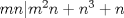 TEX: $mn|m^2n+n^3+n$