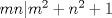 TEX: $mn|m^2+n^2+1$