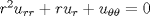 TEX: $r^2u_{rr}+ru_r+u_{\theta\theta}=0$