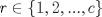 TEX: $ r \in \{1,2,...,c\} $