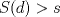 TEX: $S(d)>s$