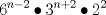 TEX: \[<br />6^{n - 2}  \bullet 3^{n + 2}  \bullet 2^2 <br />\]