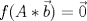 TEX: $f(A*\vec b)=\vec 0$