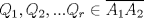 TEX: $Q_{1}, Q_{2},...Q_{r}\in \overline{A_{1}A_{2}}$