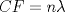 TEX: $CF=n\lambda$