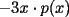 TEX: $-3x\cdot p(x)$