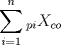 TEX: <br />$$\sum\limits_{i=1}^{n}{{}_{pi}X_{co}}$$<br /><br />