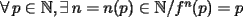 TEX: $\forall\,p\in\mathbb{N},\exists\,n=n(p)\in\mathbb{N}/f^n(p)=p$