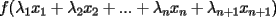 TEX: $f(\lambda_1 x_1+\lambda_2 x_2+...+\lambda_n x_n+\lambda_{n+1} x_{n+1})$