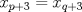 TEX: $x_{p+3}=x_{q+3}$