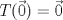 TEX: $T(\vec 0)= \vec 0$