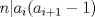 TEX: $n|a_i(a_{i+1}-1)$