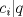 TEX: $c_i|q$