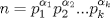 TEX: $n=p_1^{\alpha_1}p_2^{\alpha_2}...p_k^{\alpha_k}$