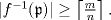 TEX: $|f^{-1}(\mathfrak{p})| \geq \left \lceil \frac{m}{n} \right \rceil.$