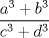 TEX: $\dfrac{a^3+b^3}{c^3+d^3}$