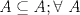 TEX: $A \subseteq A; \forall\ A$