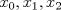 TEX: $x_0, x_1, x_2$