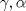 TEX: $\gamma ,\alpha$