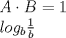 TEX: $A\cdot B=1$<br /><br />$log_{b}\frac{1}{b}$