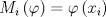 TEX: \[<br />M_i \left( \varphi  \right) = \varphi \left( {x_i } \right)<br />\]<br />