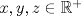 TEX: $x,y,z \in\mathbb{R}^+$