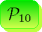 TEX: \begin{minipage}{0.08 \textwidth}\psshadowbox[linecolor=Green,framearc=0.5,linewidth=0.3pt,fillstyle=gradient,<br />gradbegin=ForestGreen, gradend=GreenYellow,framesep=5pt,<br />shadowcolor=SpringGreen, gradmidpoint=1]{$\mathcal{P}_{10}$}\\[0.6cm]\end{minipage}