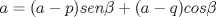 TEX: $a=(a-p)sen\beta+(a-q)cos\beta$