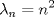 TEX: \[<br />\lambda _n  = n^2 <br />\]<br />