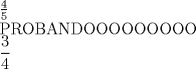 TEX: $\frac{4}{5}$<br /><br /><br /><br />PROBANDOOOOOOOOO<br /><br /><br /><br />$\displaystyle\frac{3}{x}$<br /><br /><br />