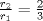 TEX: $\frac{r_2}{r_1}=\frac{2}{3}$