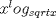 TEX: $x^log_{sqrt x}$