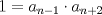 TEX: $1=a_{n-1}\cdot a_{n+2}$