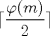 TEX: $\lceil{\displaystyle\frac{\varphi(m)}{2}}\rceil$