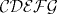 TEX: $\mathcal{C}\mathcal{D}\mathcal{E}\mathcal{F}\mathcal{G}$