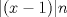 TEX: <br />$$|(x-1)|n$$