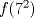 TEX: $f(7^2)$