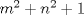 TEX: $m^2+n^2+1$