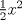 TEX: $\frac{1}{2} x^2$