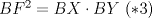 TEX: $BF^2=BX\cdot BY\ (*3)$